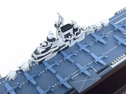 1/1000 Scale USS Franklin CV-13 Big Ben Aircraft Carrier WWII US Navy Diecast Model Ship