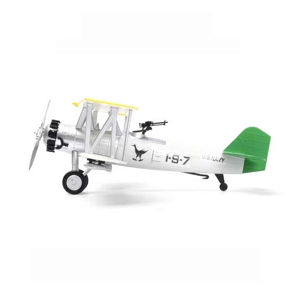 1/48 Scale Vought O2U Corsair US Biplane Scout Observation Aircraft Pre-built Plastic Collectible Model