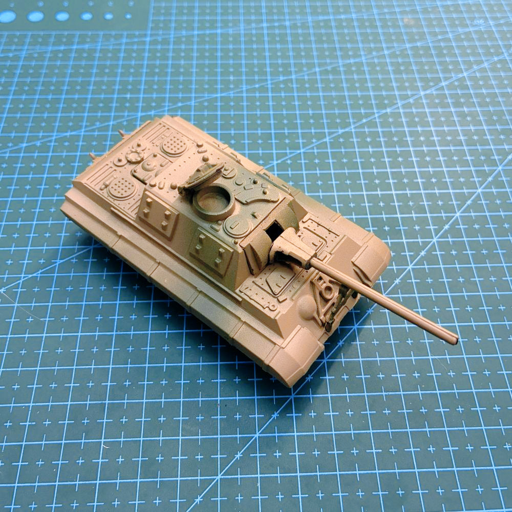 1/72 Scale Jagdtiger German Heavy Tank Destroyer Pre-built Plastic Collectible Model
