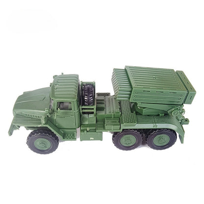 1/72 Scale BM-21 Grad Russian Multiple Rocket Launcher Pre-built Plastic Collectible Model