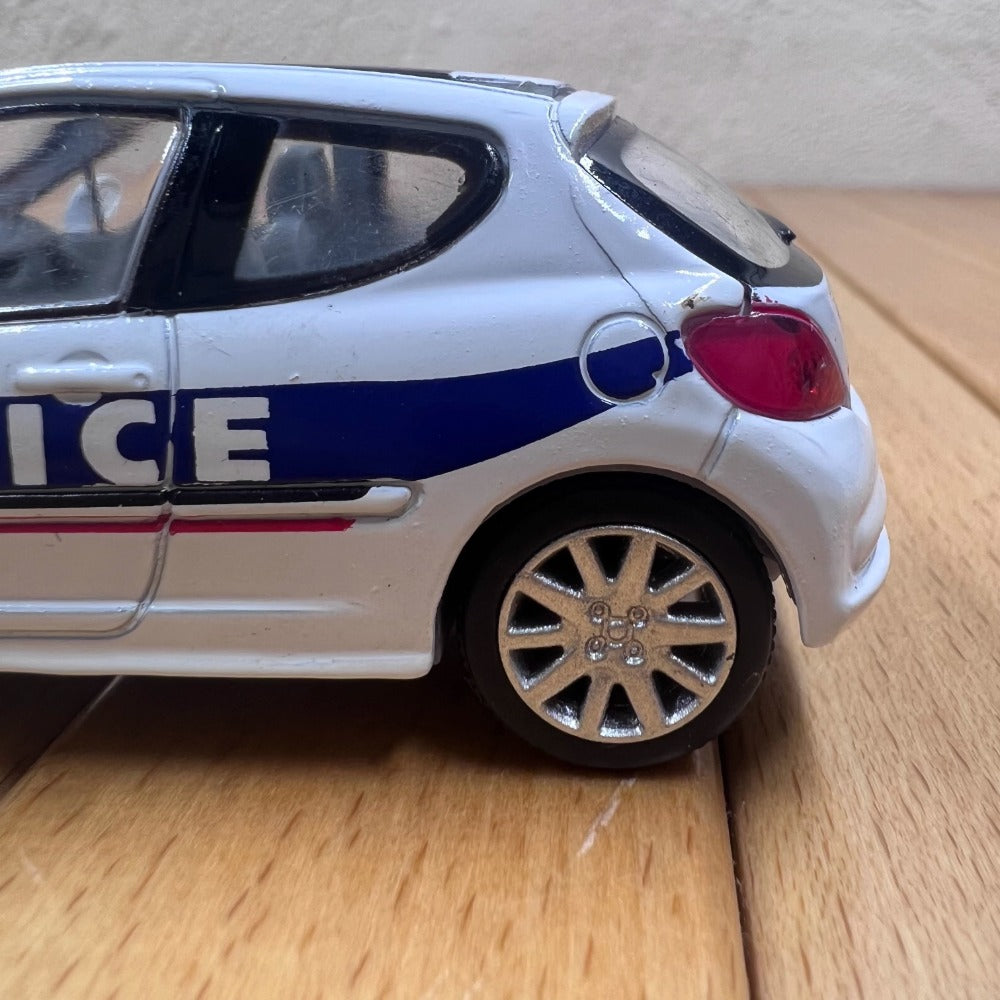 1/43 Scale Peugeot 207 Police Car Diecast Model