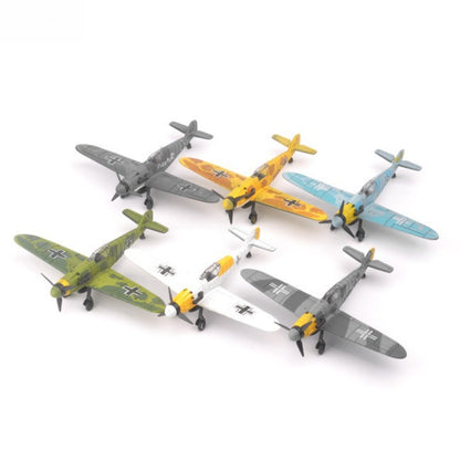 1/48 Scale Messerschmitt Bf 109 WWII German Monoplane Fighter Pre-built Plastic Collectible Model Aircraft