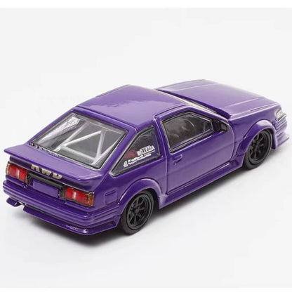 1/64 Scale Toyota AE86 Corolla Levin GT-APEX Diecast Model Car