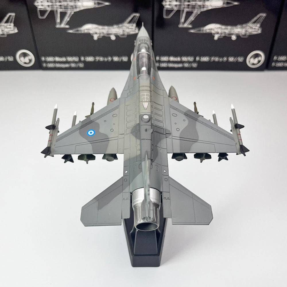 1/72 Scale F-16D Fighting Falcon Fighter Greece Air Force Diecast Model Aircraft