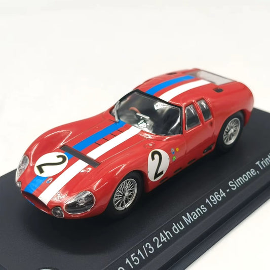 1/43 Scale 1964 Maserati Tipo 151 Racing Car Diecast Model