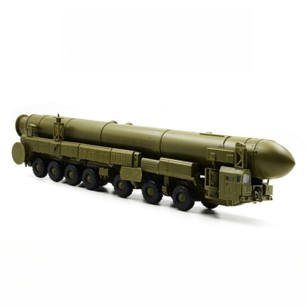 1/72 Scale RT-2PM Topol SS-25 Sickle Russian Intercontinental Ballistic Missile Pre-built Plastic Collectible Model