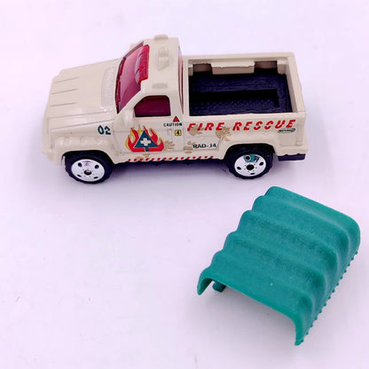 Matchbox Troop Carrier Fire Rescue Truck Diecast Model