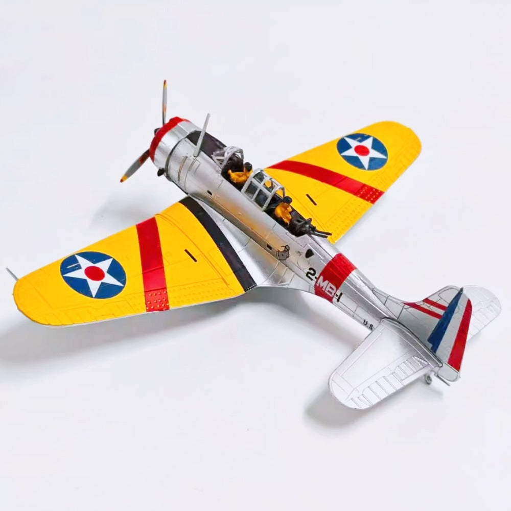 1/72 Scale Douglas SBD Dauntless WWII American Naval Scout Plane Dive Bomber Diecast Model Aircraft