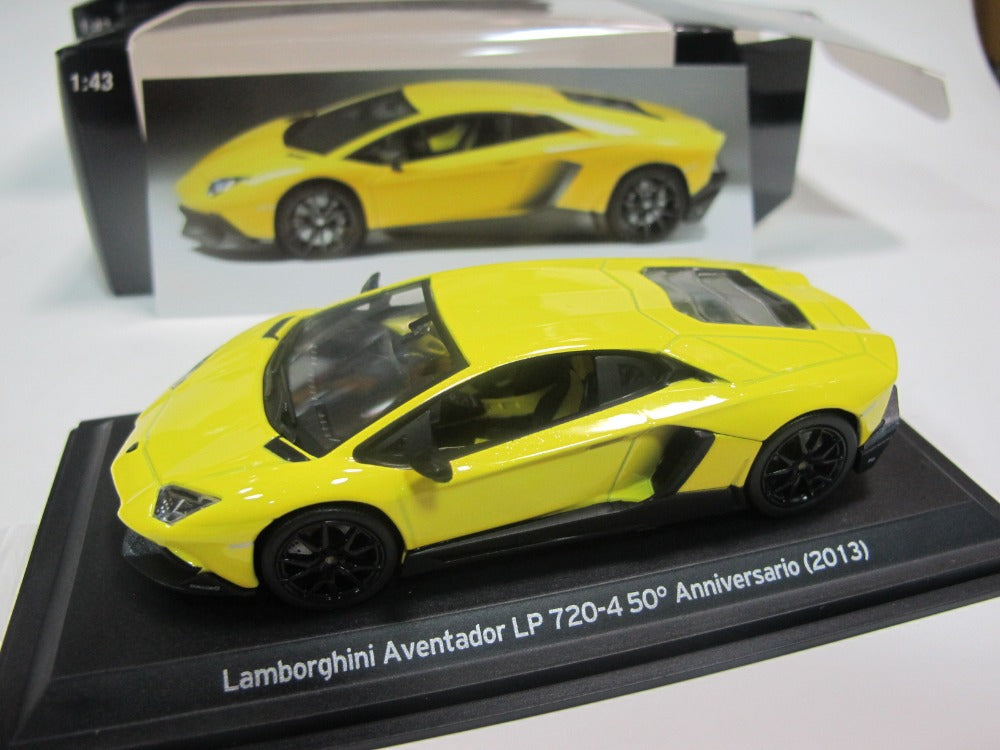 1/43 Scale 2013 Lamborghini Aventador LP720-4 50 Anniversario Diecast Model Car