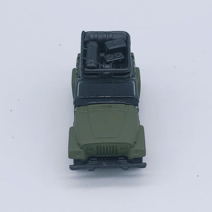 1/56 Scale Matchbox 1998 Jeep Wrangler SUV Diecast Model Car