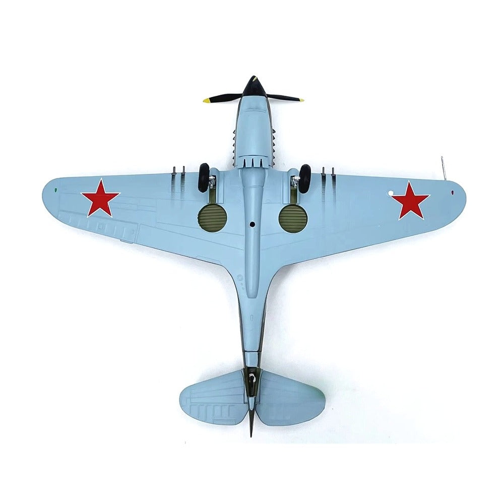 P-40 Warhawk Tomahawk Soviet Union fighter pre-built 1/72 scale plastic collectible WWII military aircraft model