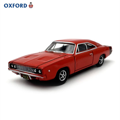 1/87 Scale 1968 Dodge Charger Mid-size Muscle Car Diecast Model