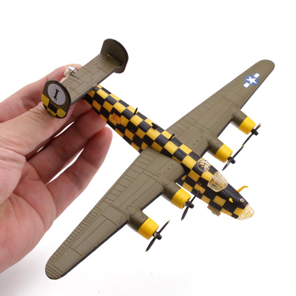 1/144 Scale 1944 Consolidated B-24D Liberator WWII American Heavy Bomber Diecast Aircraft Model