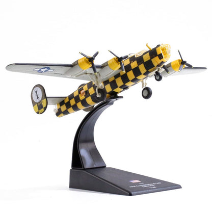 1/144 Scale 1944 Consolidated B-24D Liberator WWII American Heavy Bomber Diecast Aircraft Model