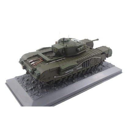 1/43 Scale 1944 WWII Churchill Mk VII Infantry Tank Diecast Model