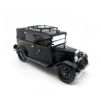 1/43 Scale Austin Low Loader Taxi Black Diecast Model Car