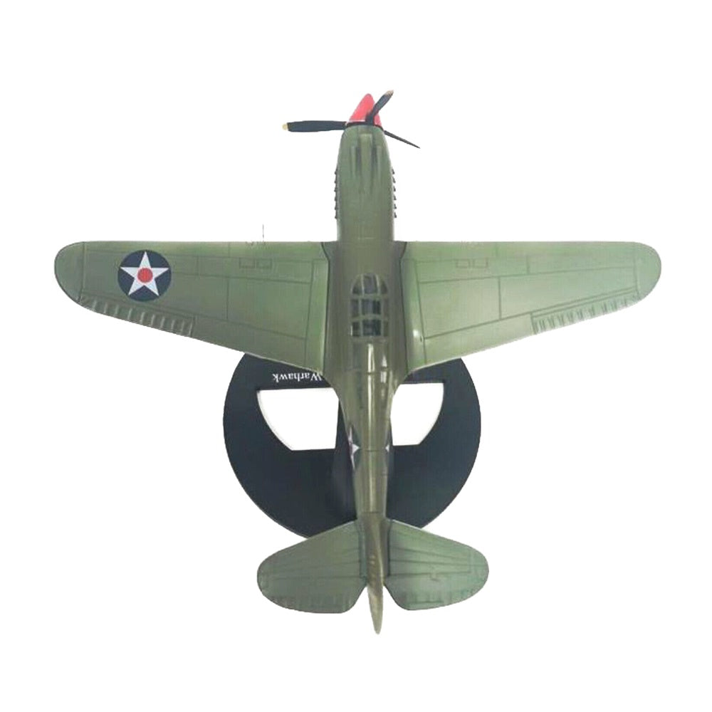 1/72 Scale 1942 Curtiss P-40B Warhawk US WWII Fighter Diecast Aircraft Model