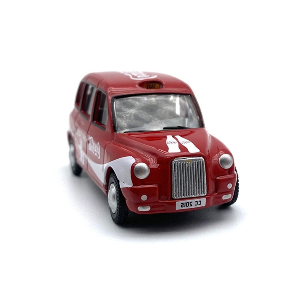 1/76 Scale TX4 Taxi Coca Cola Diecast Model Car