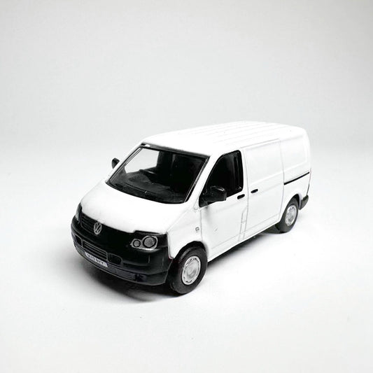 1/76 Scale Volkswagen Transporter T5 Van White Diecast Model