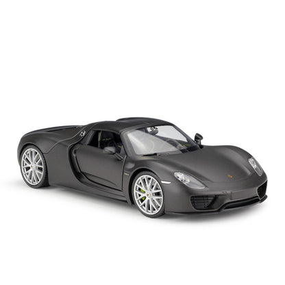 1/24 Scale Porsche 918 Spyder Sports Car Diecast Model