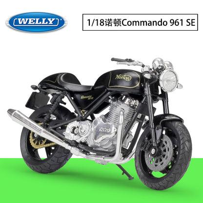 1/18 Scale Norton 961 Commando SE Motorcycle Diecast Model