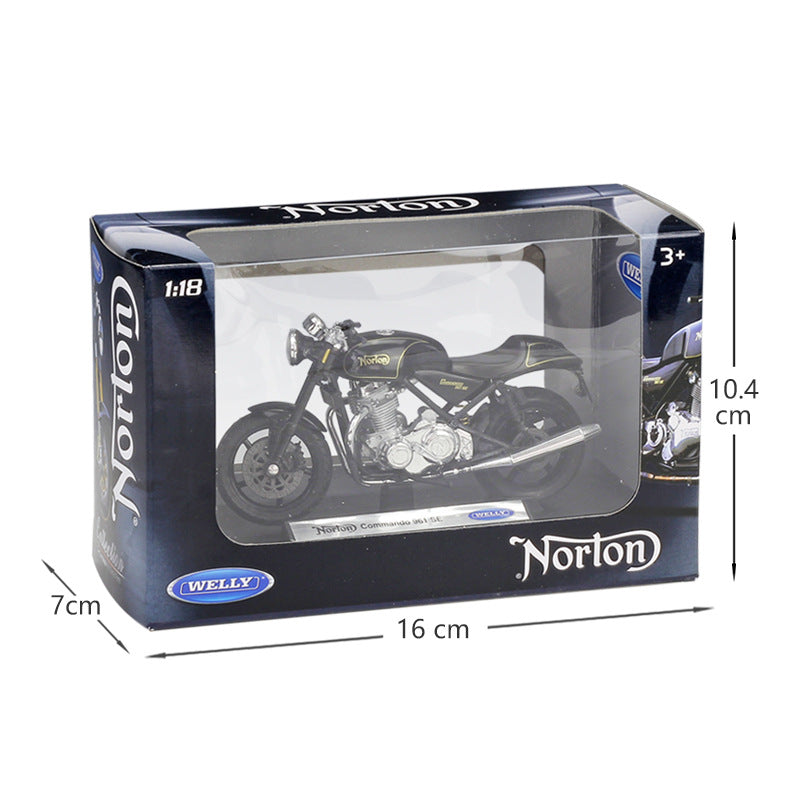 1/18 Scale Norton 961 Commando SE Motorcycle Diecast Model