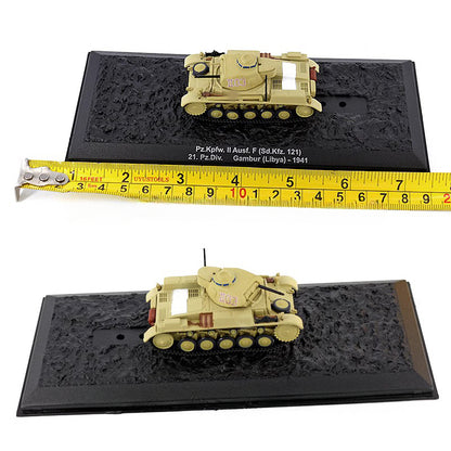 1/72 Scale WWII German Sd.Kfz. 250 Half-Track Panzer Tank Sturmgeschütz III Assault Gun Diecast Model