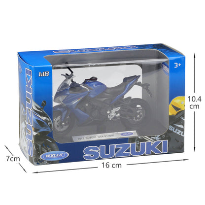 1/18 Scale Suzuki GSX-S1000F Motorcycle Diecast Model