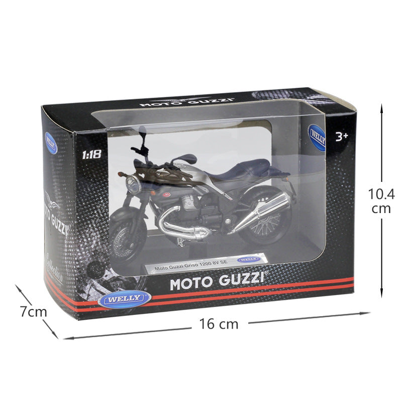1/18 Scale Moto Guzzi Griso 1200 8V SE Motorcycle Diecast Model