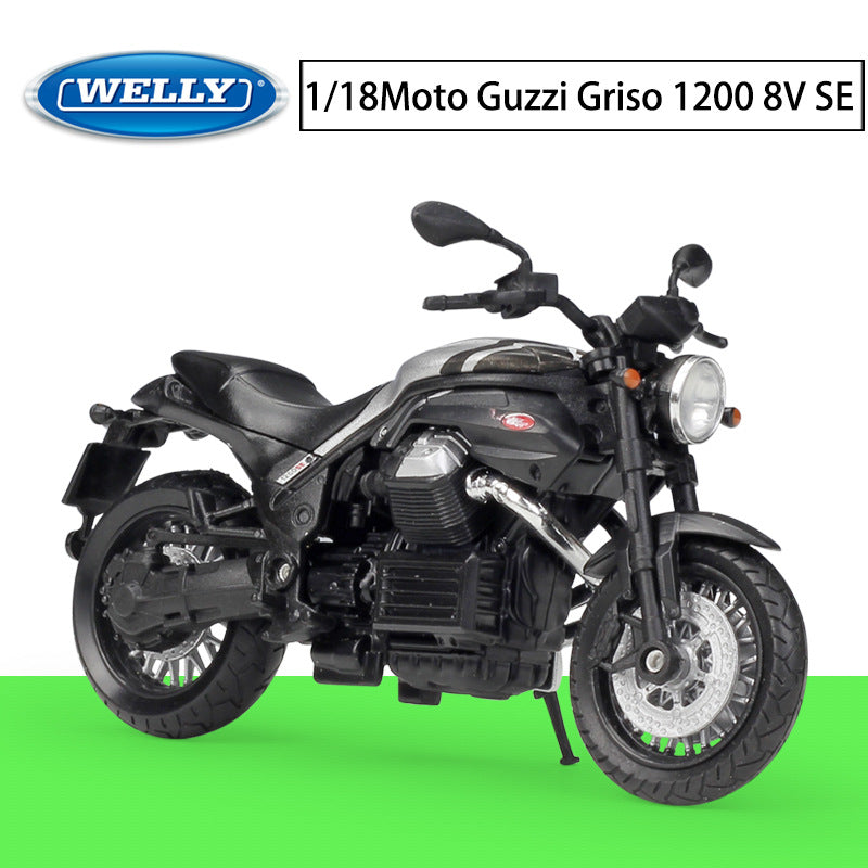 1/18 Scale Moto Guzzi Griso 1200 8V SE Motorcycle Diecast Model