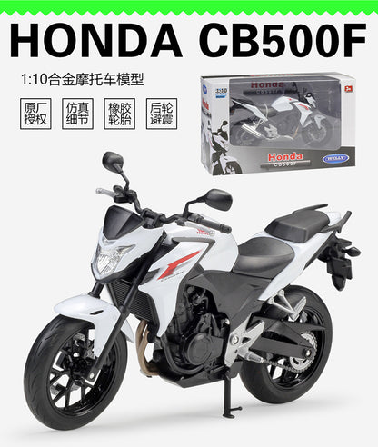 1/10 Scale Honda CB500F Motorcycle Diecast Model