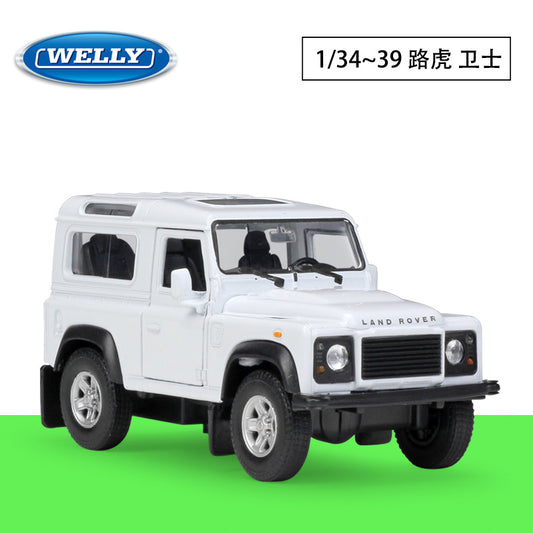 1/36 Scale Land Rover Defender (L316) Diecast Model Car Pull Back Toy