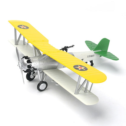 1/48 Scale Vought O2U Corsair US Biplane Scout Observation Aircraft Pre-built Plastic Collectible Model