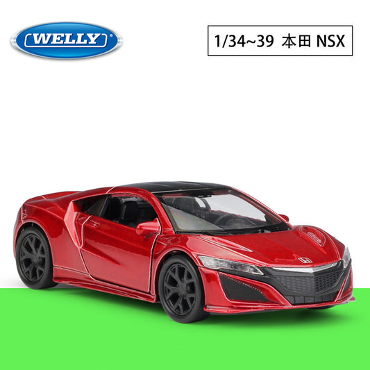 1/36 Scale 2017 Honda NSX Sports Car Diecast Model Pull Back Toy