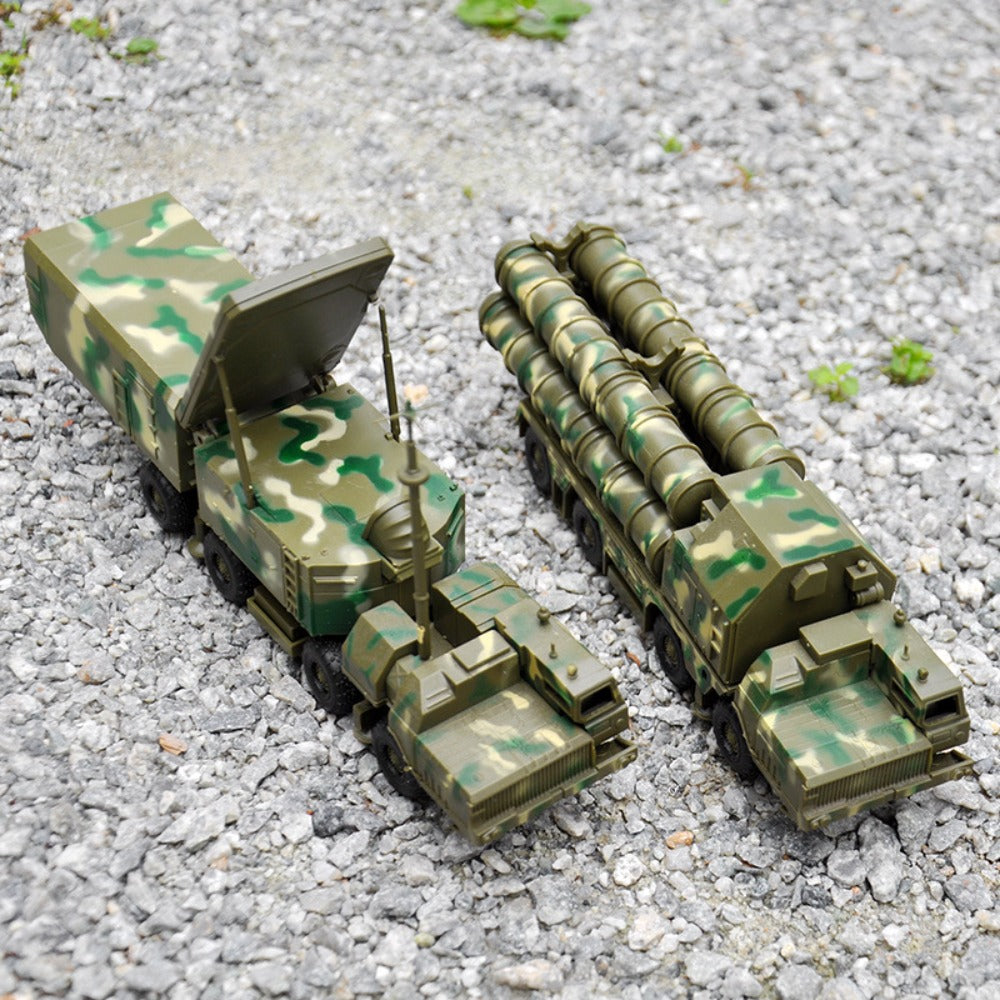 1/72 Scale S-300 Russian Surface-To-Air Missile System Pre-built Plastic Collectible Model