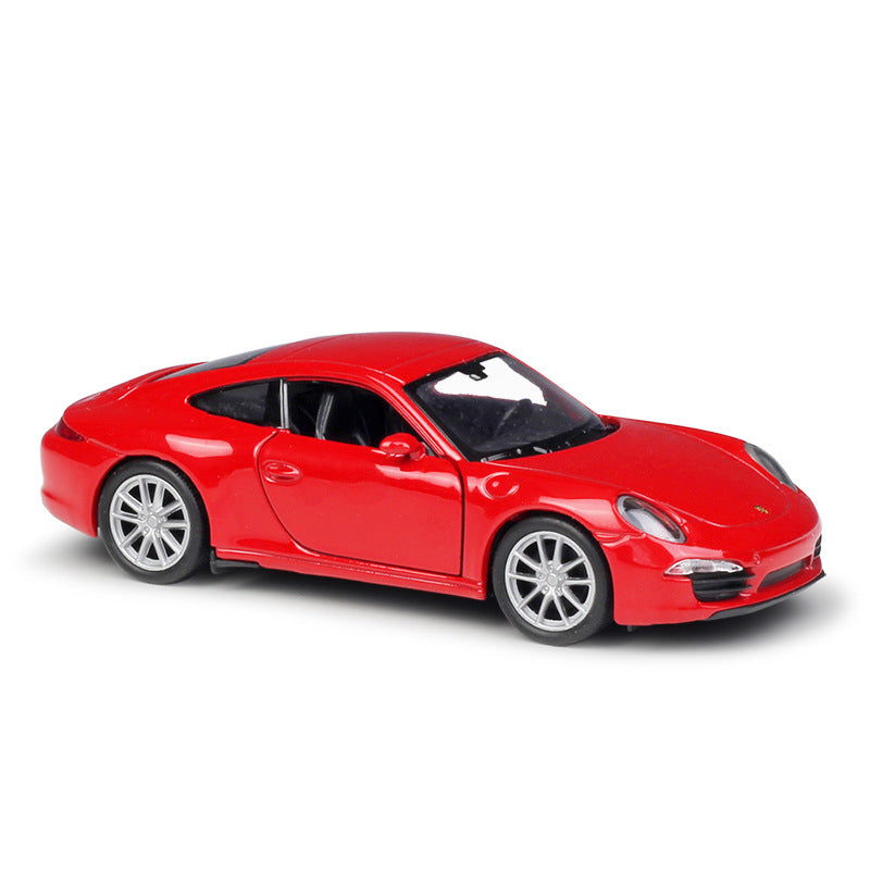 1/36 Scale Porsche 911 Carrera RS Sports Car Diecast Model Pull Back Toy