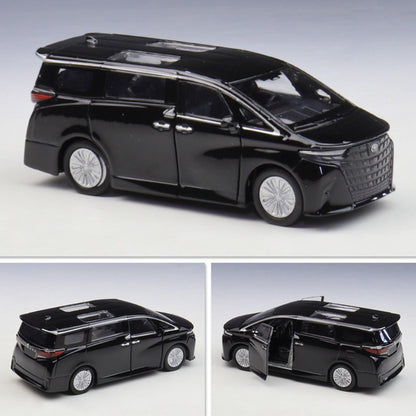 1/36 Scale 2024 Toyota Alphard MPV Diecast Model Car Pull Back Toy