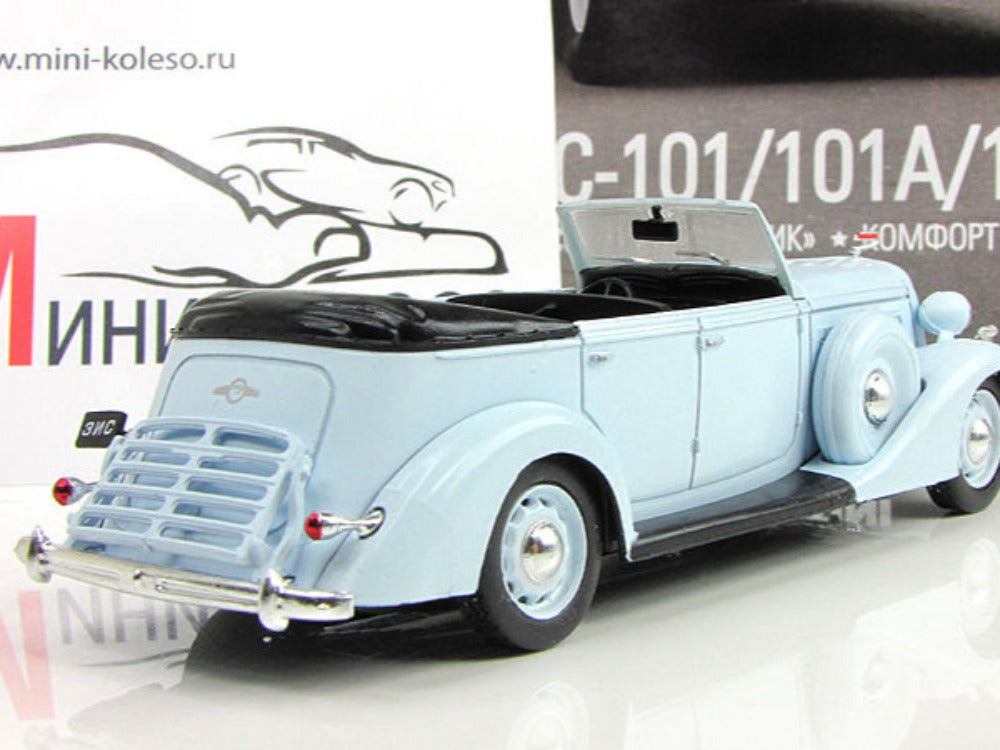 1/43 Scale ZIS-102 Soviet Limousine Convertible Diecast Model Car