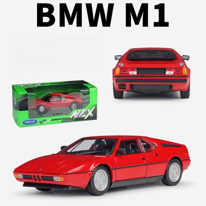 1/24 Scale BMW M1 Sports Car Diecast Model