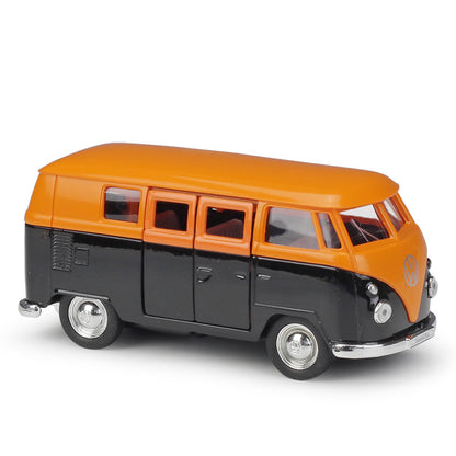 1/36 Scale 1963 Volkswagen Type 2 T1 Bus Diecast Model Pull Back Toy