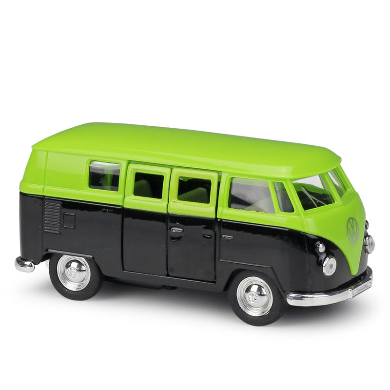 1/36 Scale 1963 Volkswagen Type 2 T1 Bus Diecast Model Pull Back Toy