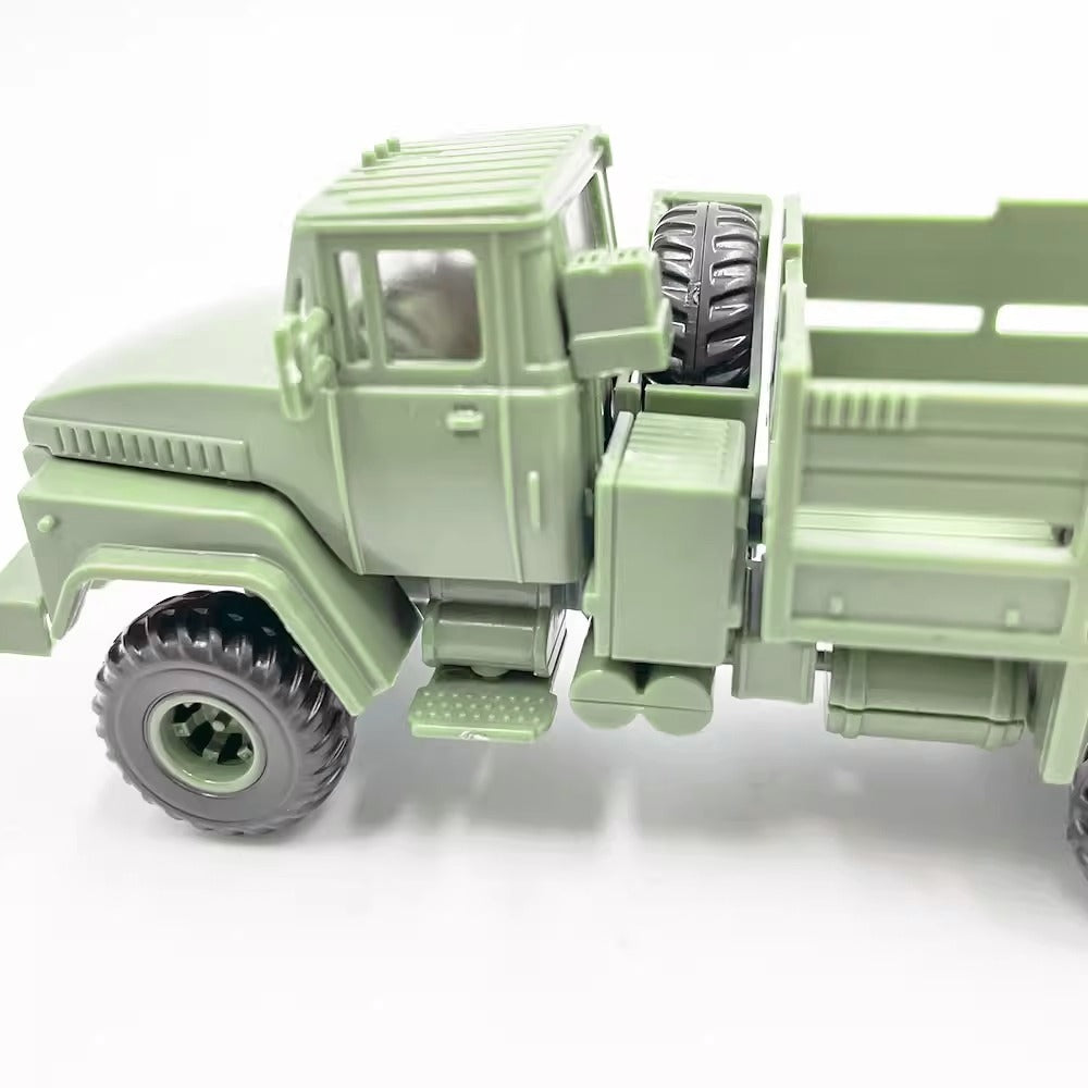 1/72 Scale KrAZ-260 Soviet Military Truck Pre-built Plastic Collectible Model