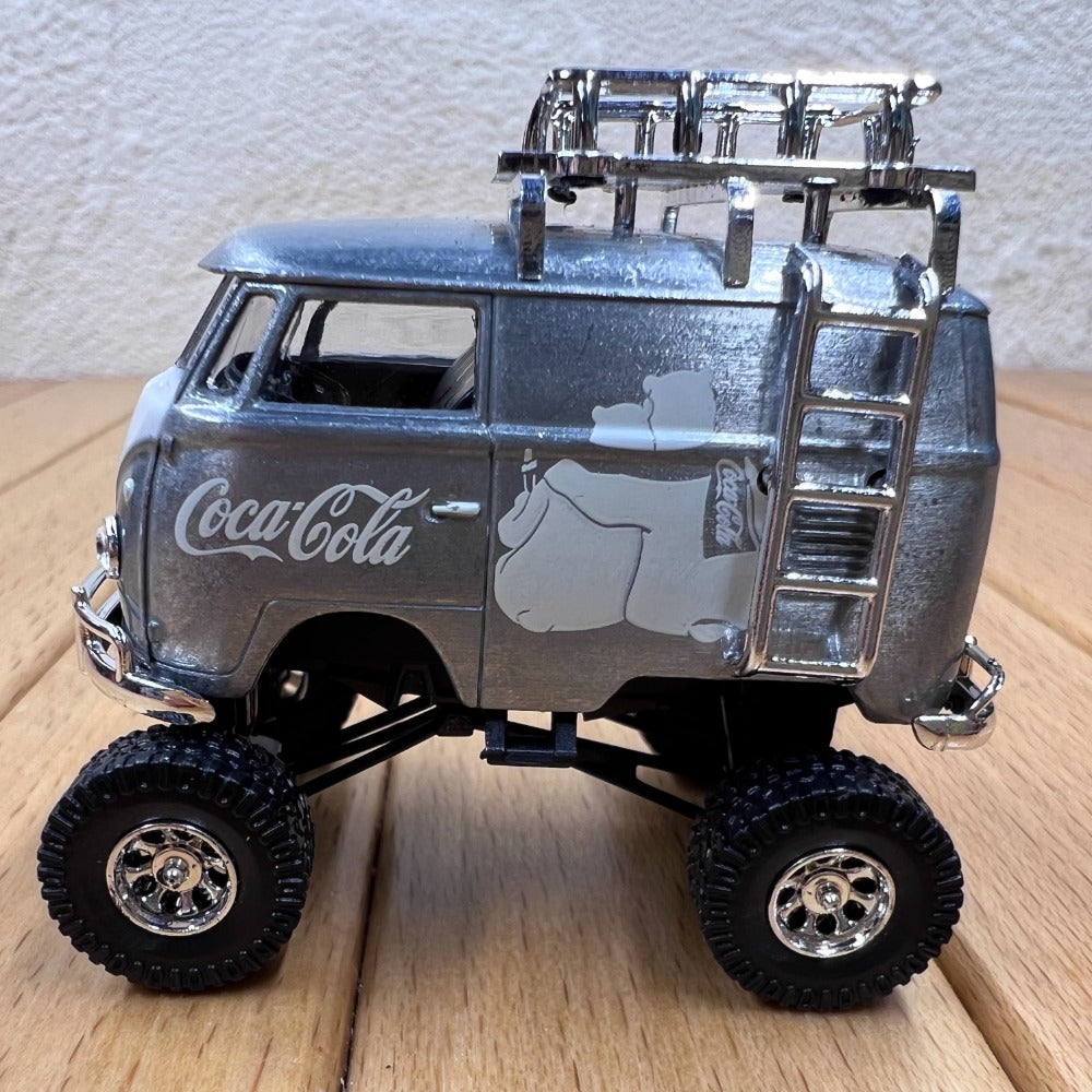 1/64 Scale Volkswagen T1 Off-Road Transporter Coca-Cola Diecast Model Car