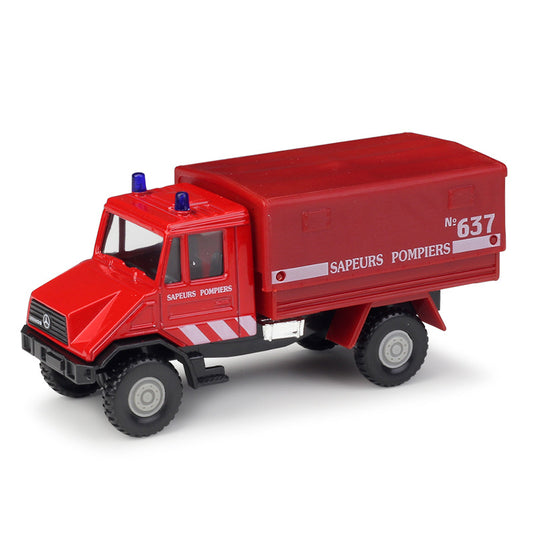 1/43 Scale Unimog Fire Engine Utility Vehicle Diecast Model Truck