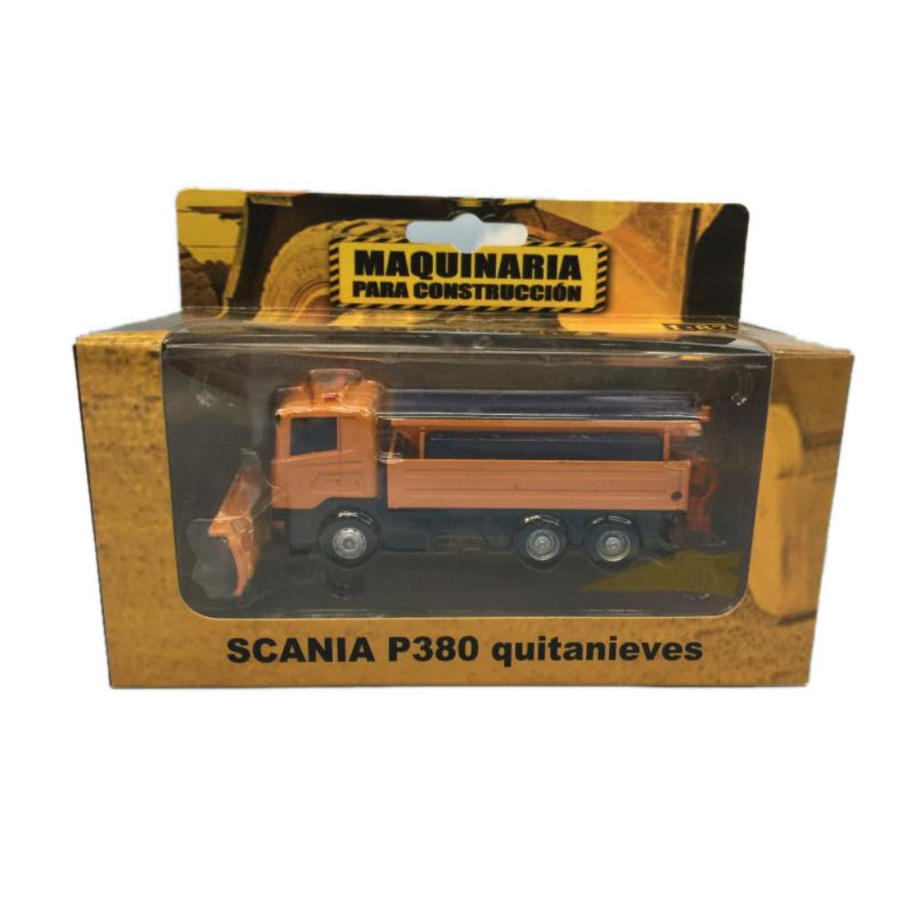 1/87 Scale Scania P 380 Snowplow Truck Diecast Model