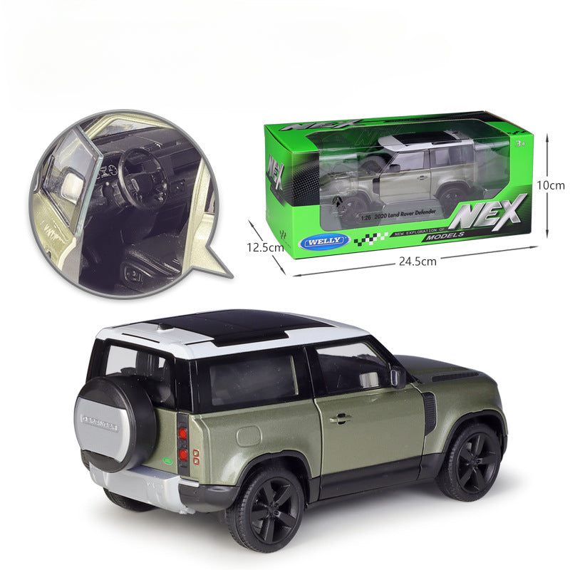 1/26 Scale 2020 Land Rover Defender Off-Road Luxury SUV Diecast Model Car