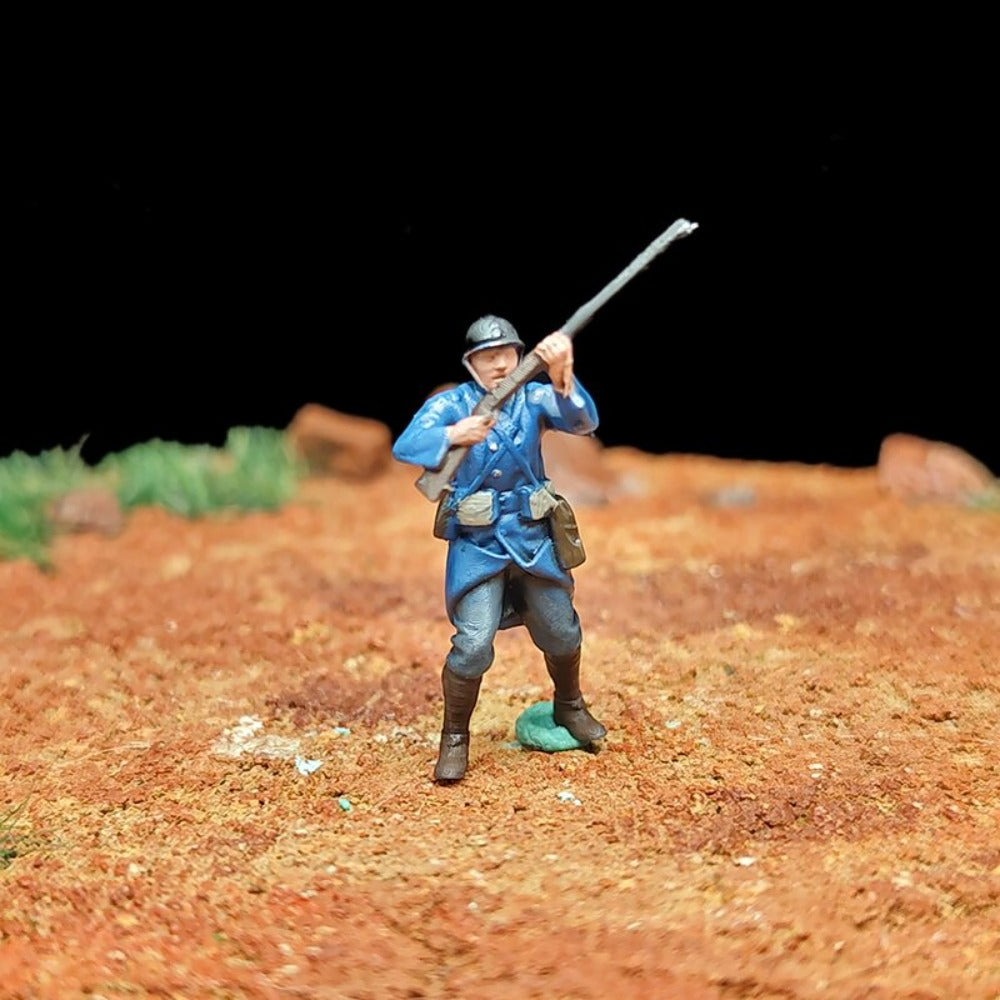 1/72 Scale Soldiers Painted Figures for Model Battlefield Dioramas