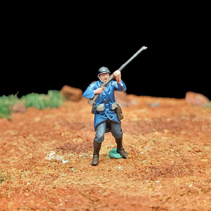 1/72 Scale Soldiers Painted Figures for Model Battlefield Dioramas