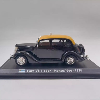1/43 Scale 1950 Ford V8 4-Door Sedan Montevideo Taxi Diecast Model Car