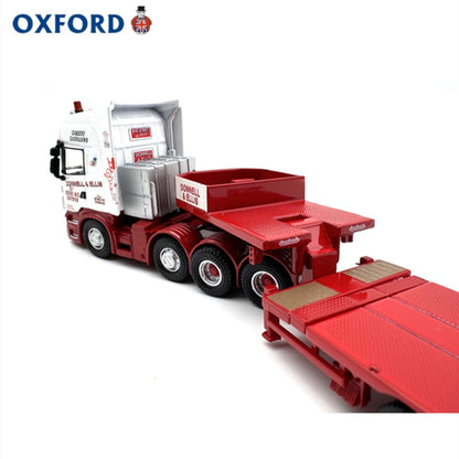 1/76 Scale Scania Donnell & Ellis Low Loader Diecast Model